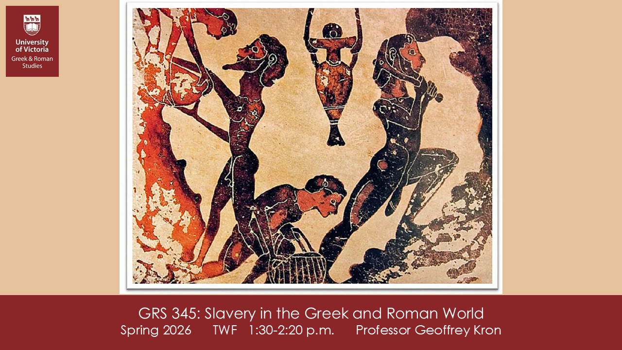 A SURVEY of the role played by slavery in Greek and Roman civilization